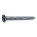 Midwest Fastener Wood Screw, #9, 2 in, Black Steel Flat Head Phillips Drive, 12 PK 79355